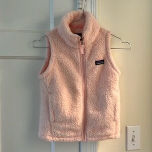 Patagonia girls fleece vest